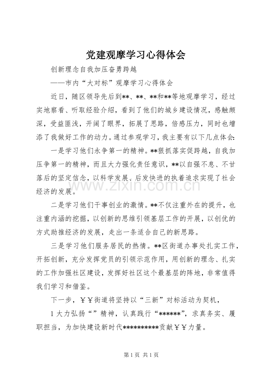 党建观摩学习体会心得.docx_第1页