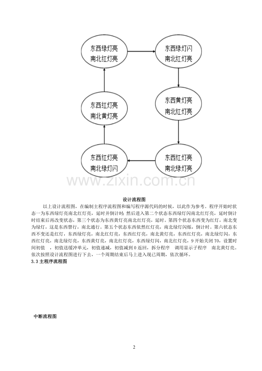 十字路口交通灯模拟.doc_第3页