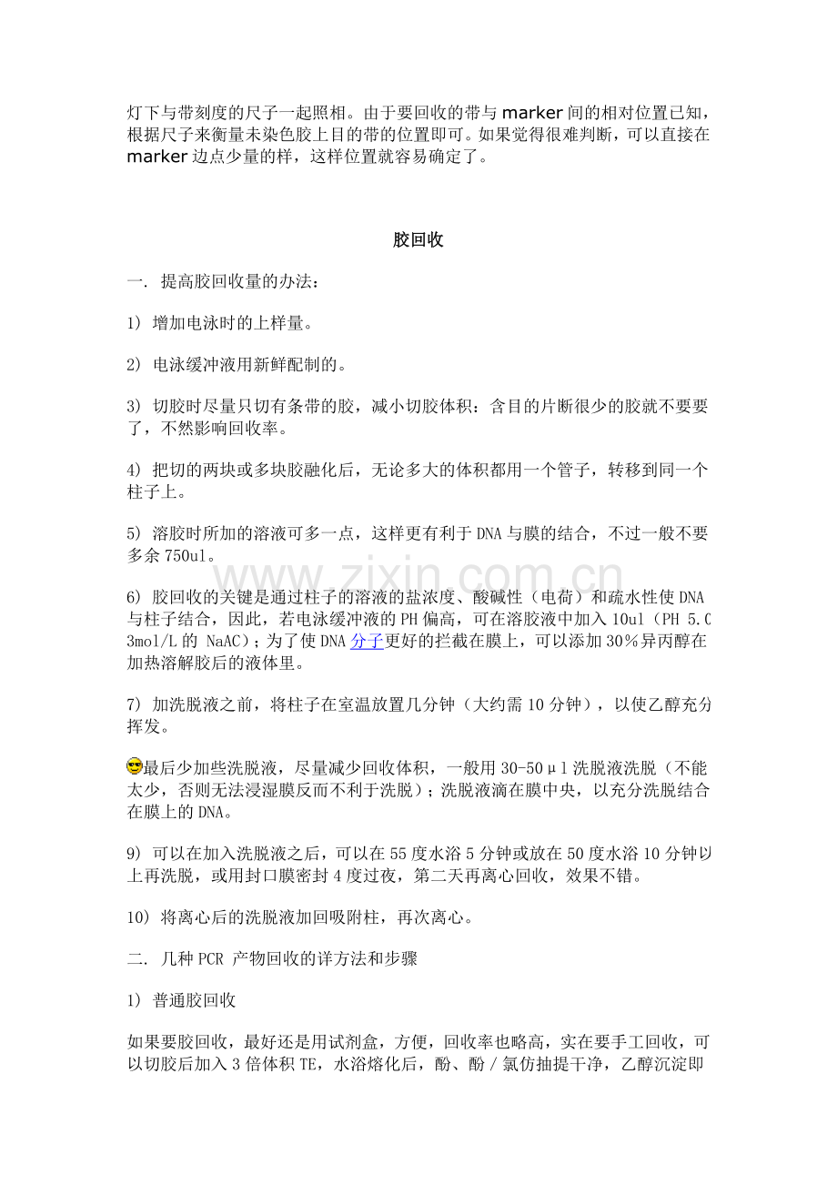 琼脂糖凝胶电泳浓度与dna长度的确定.doc_第3页