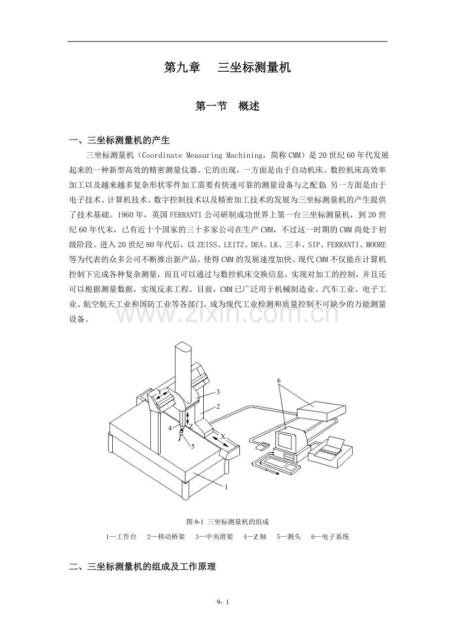 三坐标测量仪初步知识.doc_第1页