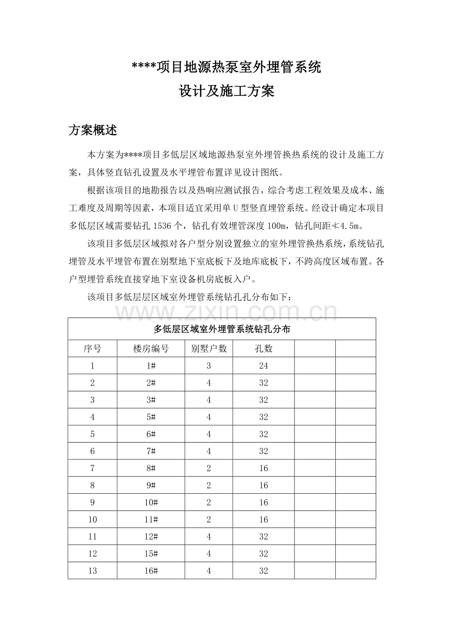 地源热泵室外埋管系统.doc_第1页