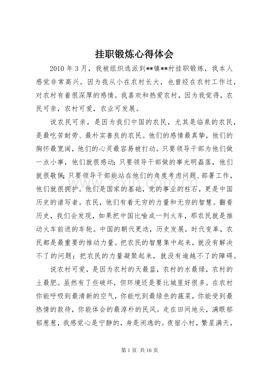 挂职锻炼体会心得.docx_第1页