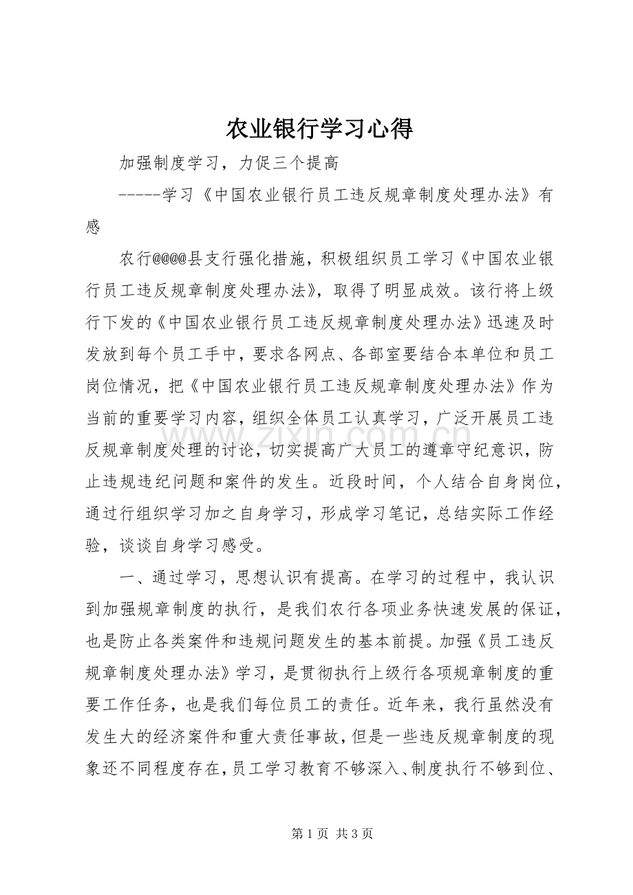 农业银行学习体会.docx_第1页