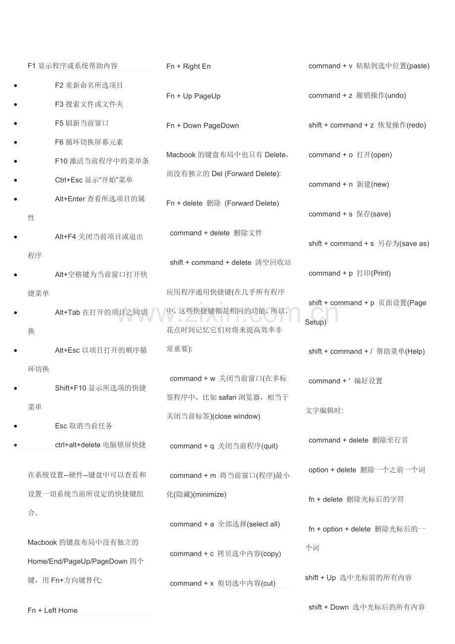 苹果电脑上 ai软件快捷键.doc_第1页