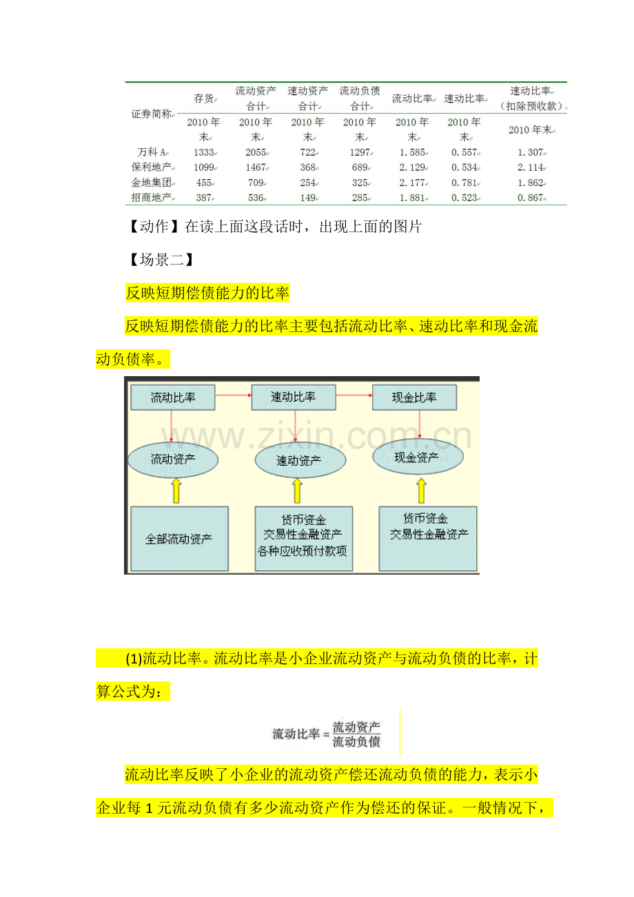 财务比率分析(短期偿债能力比率分析).docx_第2页