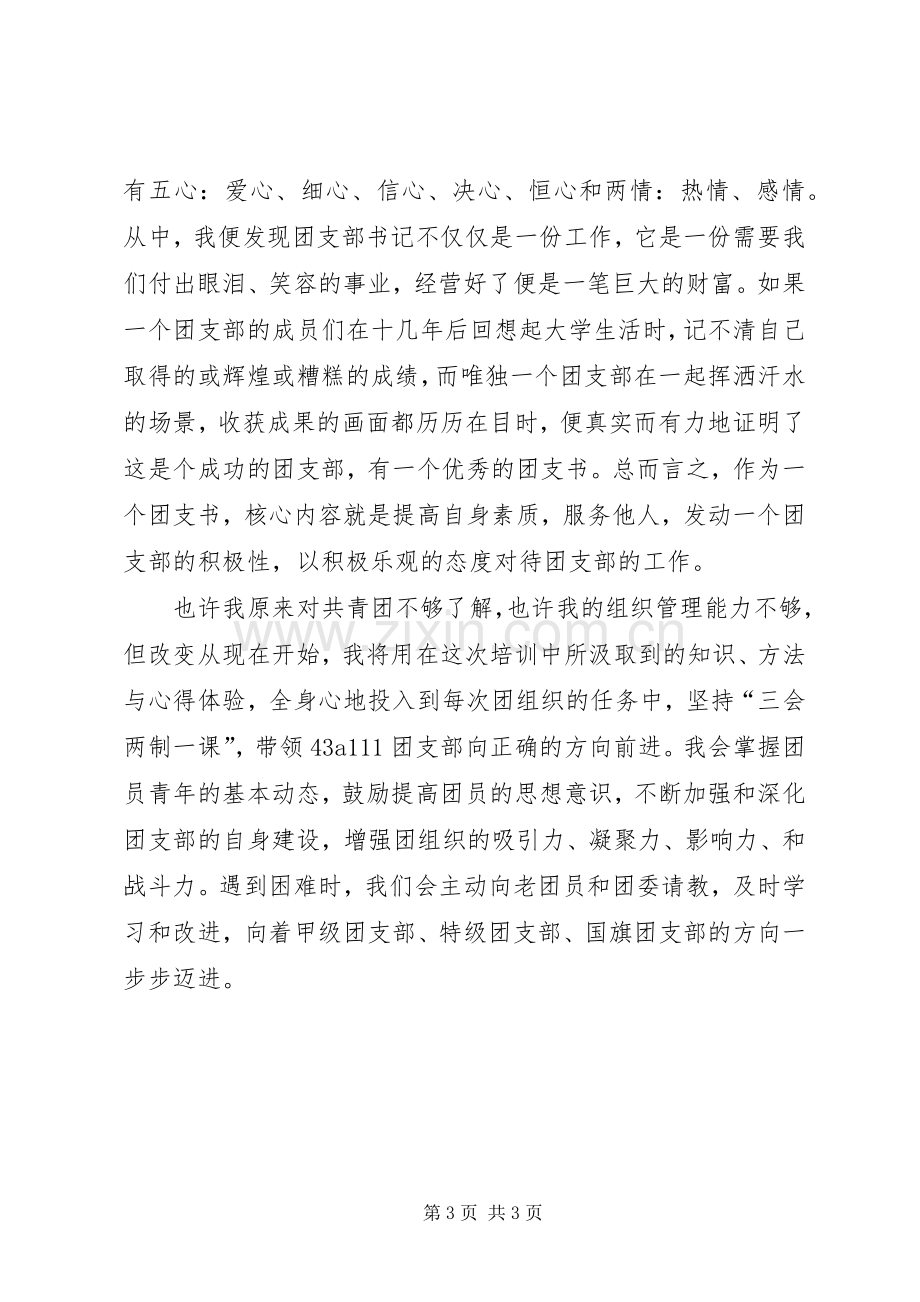 关于团支部书记培训的心得报告.docx_第3页