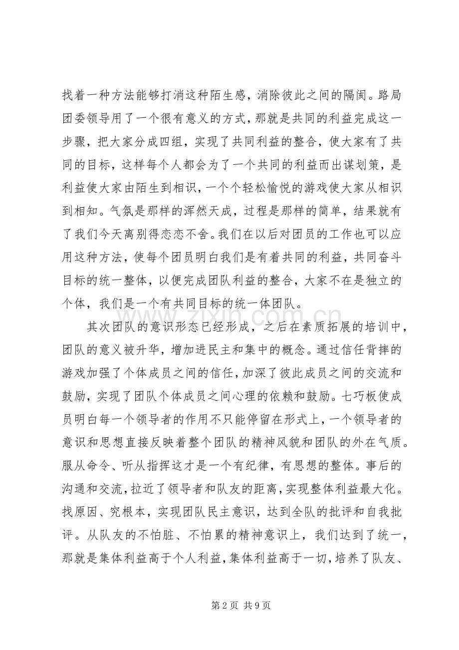 团支部书记培训心得3篇.docx_第2页