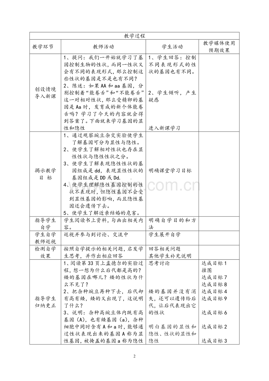 第三节-基因的显性和隐性.doc_第2页