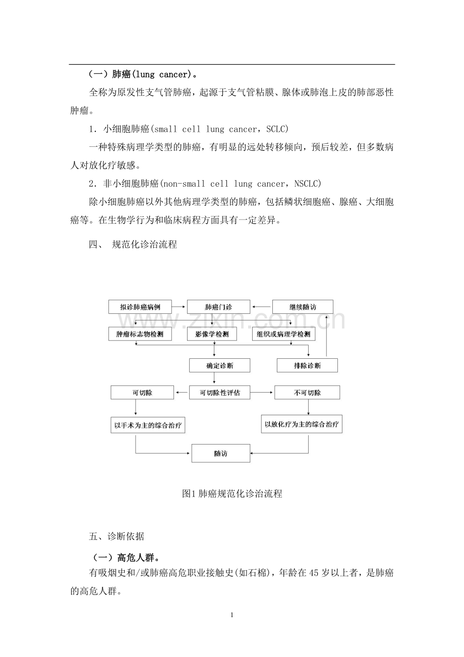 肺癌诊疗常规.doc_第1页