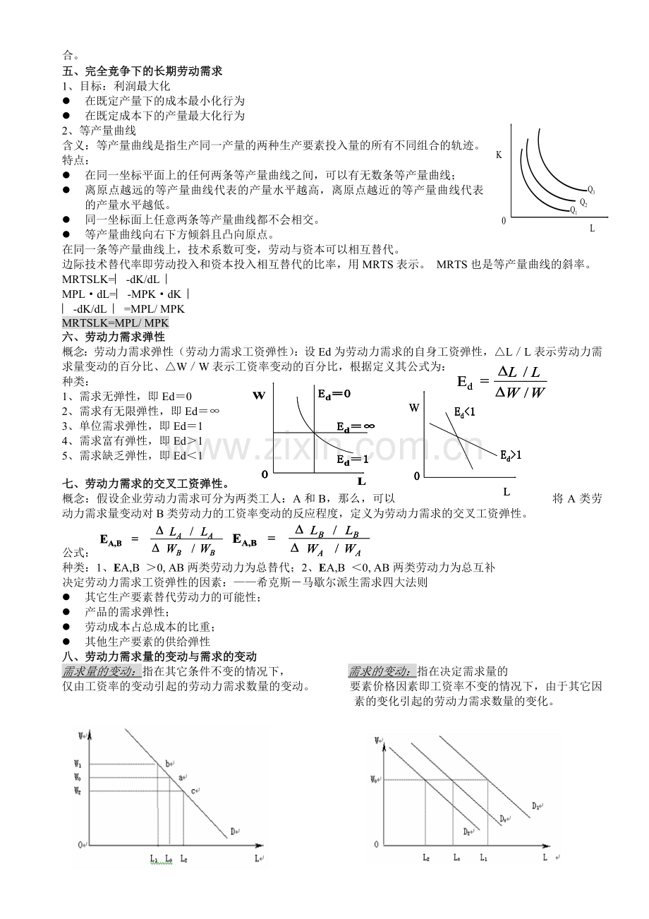 劳动经济学复习资料参考[1].doc_第2页