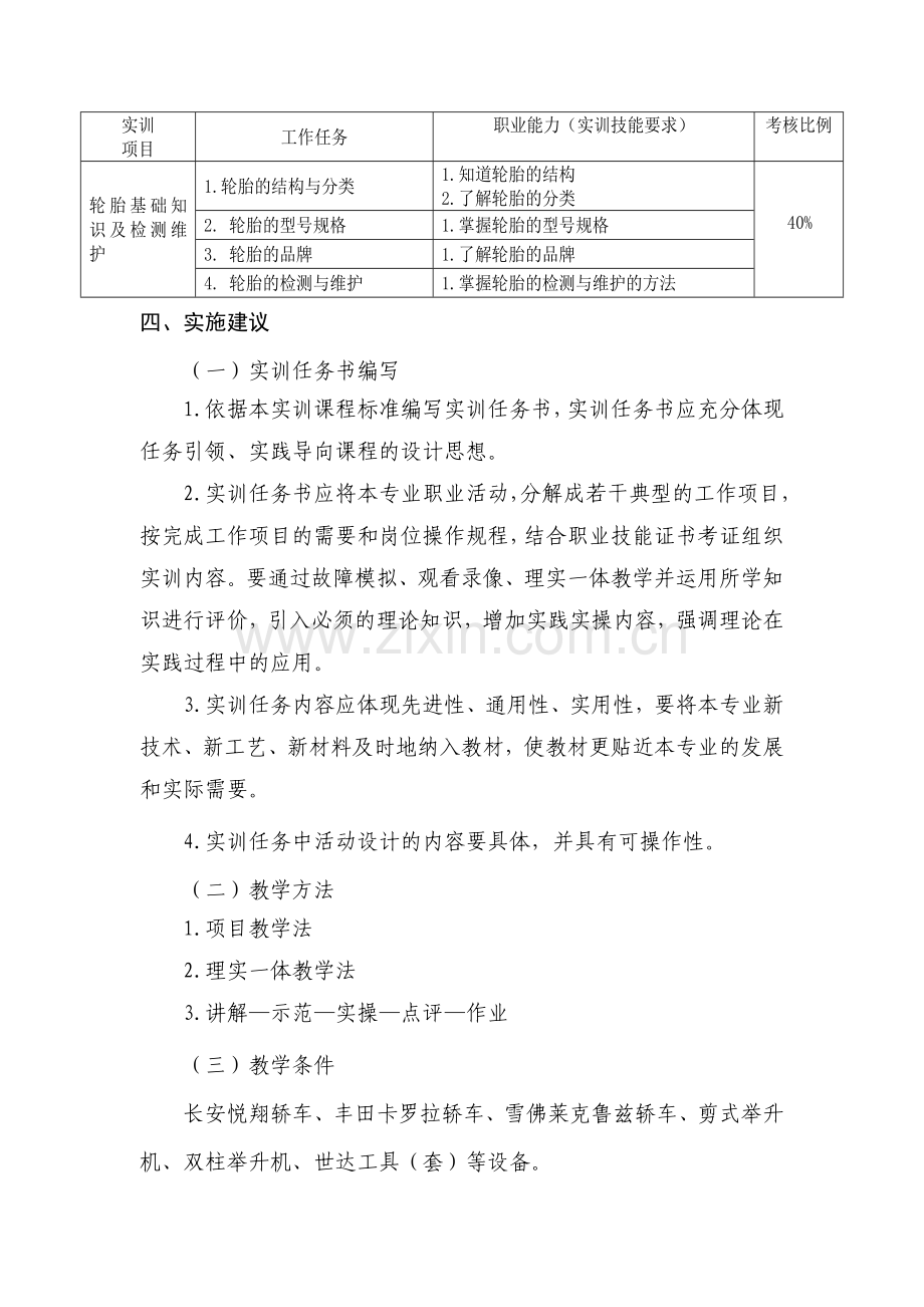 整车实训课程标准.docx_第3页