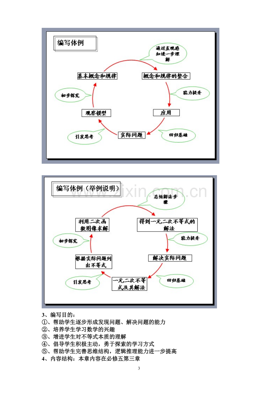 必修五数学不等式说课标说教材.doc_第3页