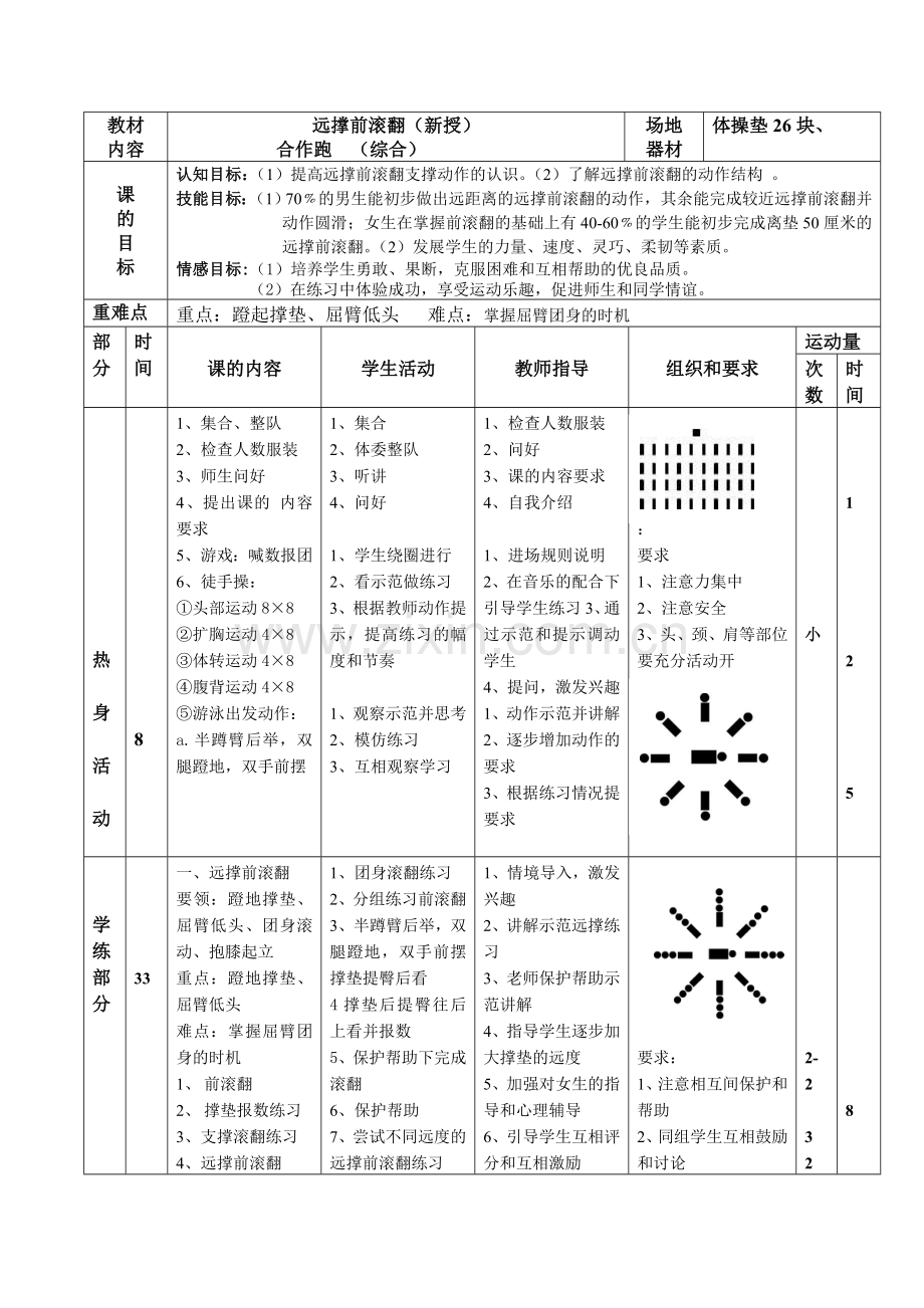 牡丹区初中体育与健康优质课教案.doc_第3页