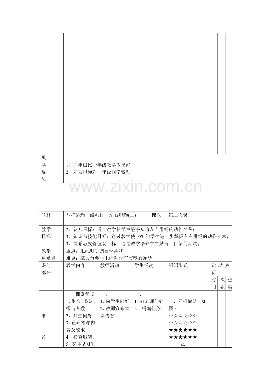 跳绳校本课程教案.doc_第3页