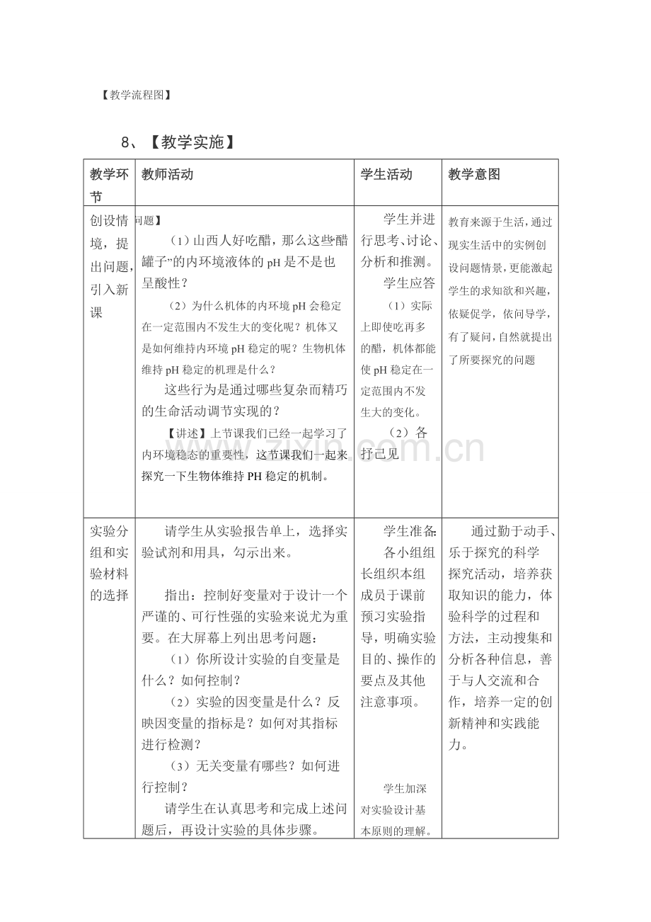 生物体维持pH稳定的机制教学设计.doc_第3页