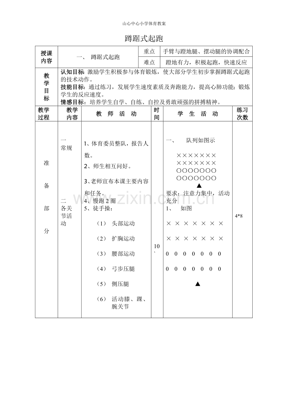 体育-蹲踞式起跑.doc_第1页