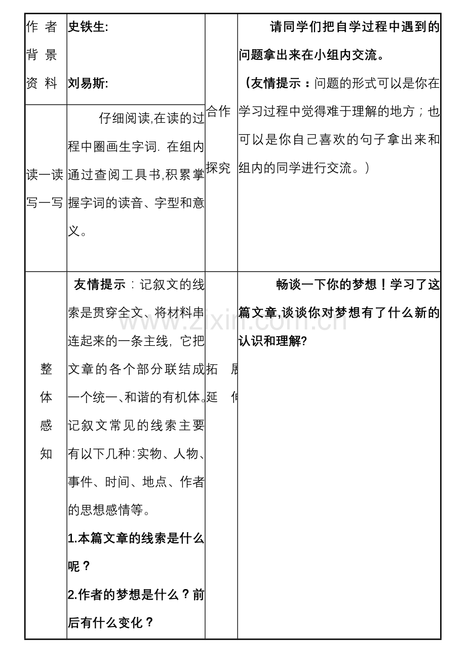 我的梦想教案.doc_第2页