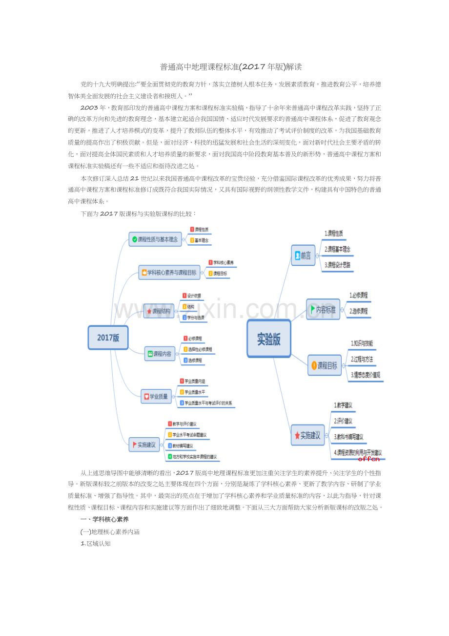 普通高中地理课程标准.docx_第1页