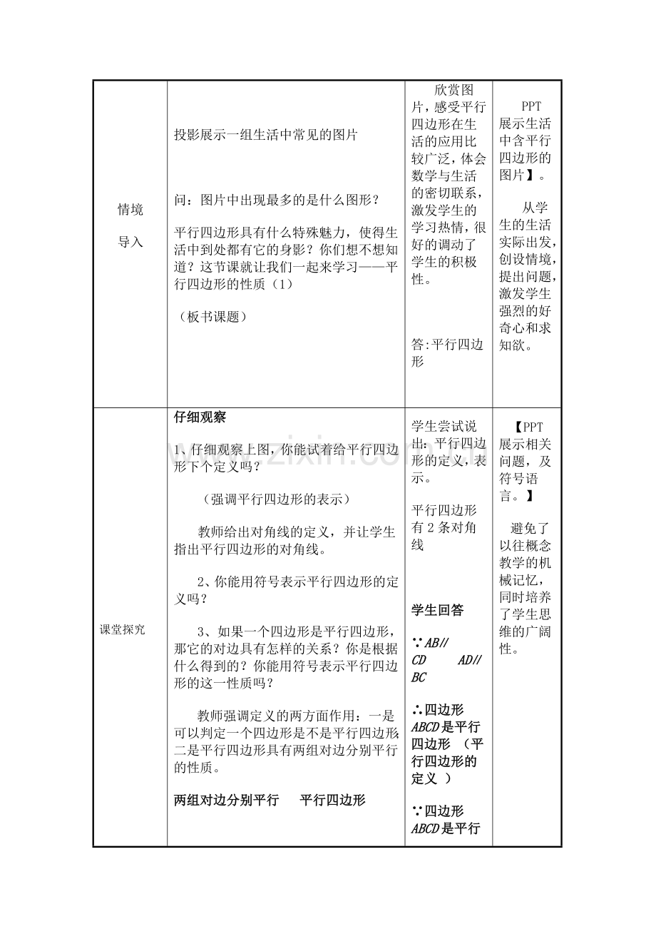 初中数学信息化教学设计.doc_第3页