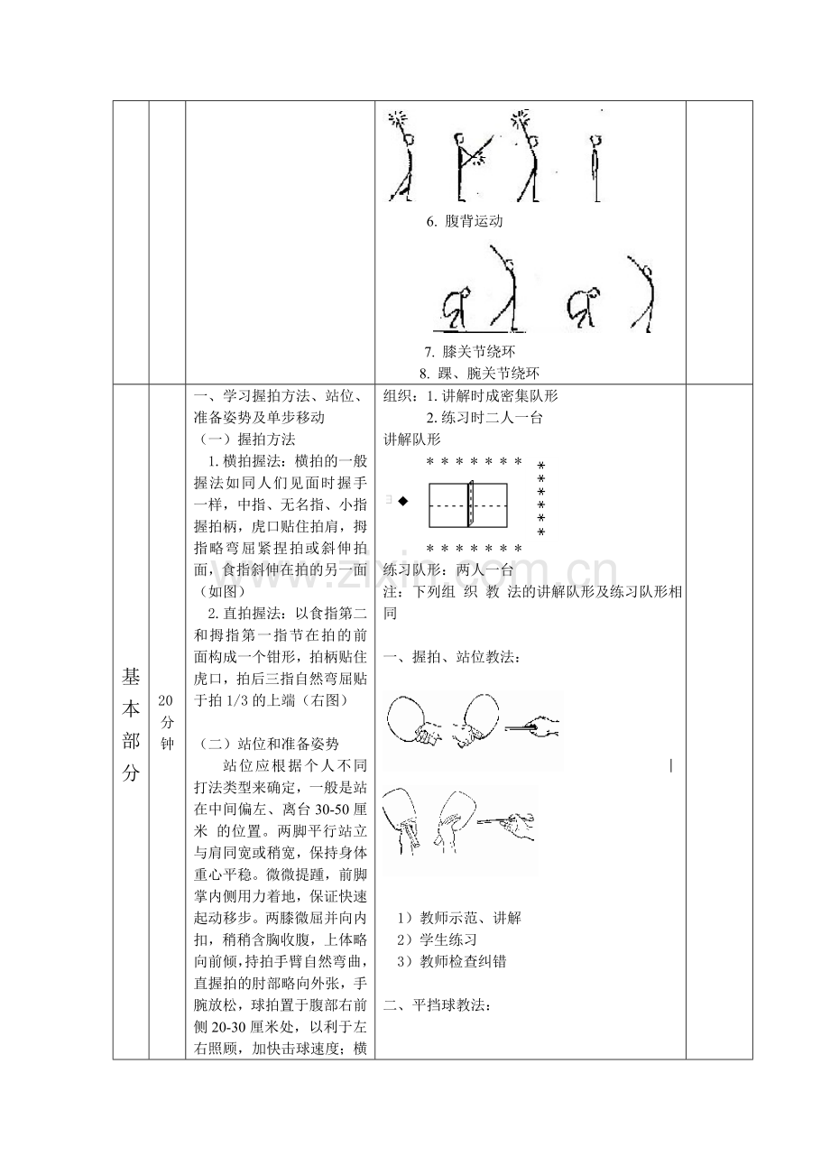 乒乓球兴趣小组教案.doc_第2页