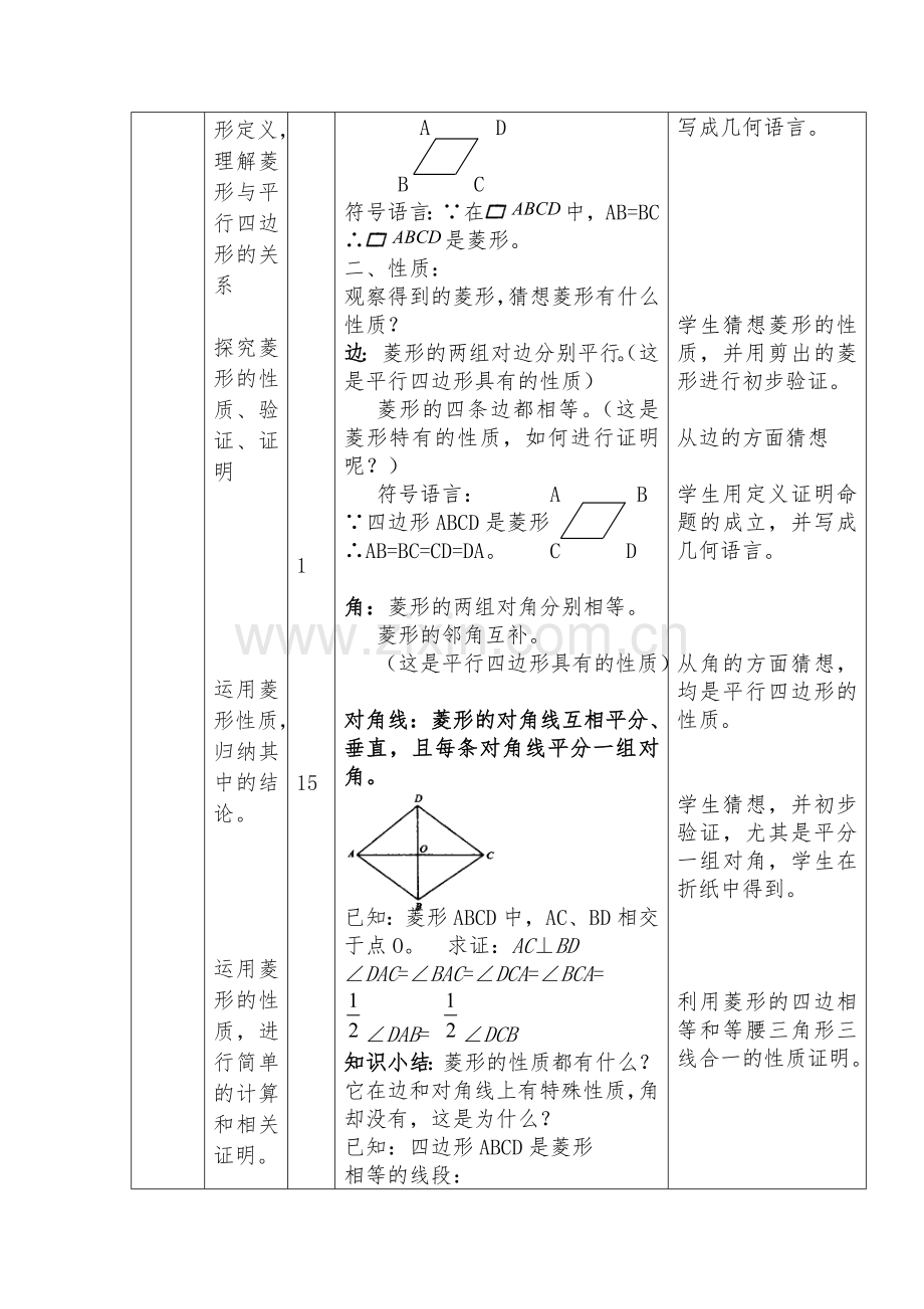 菱形优质课教学设计.doc_第2页