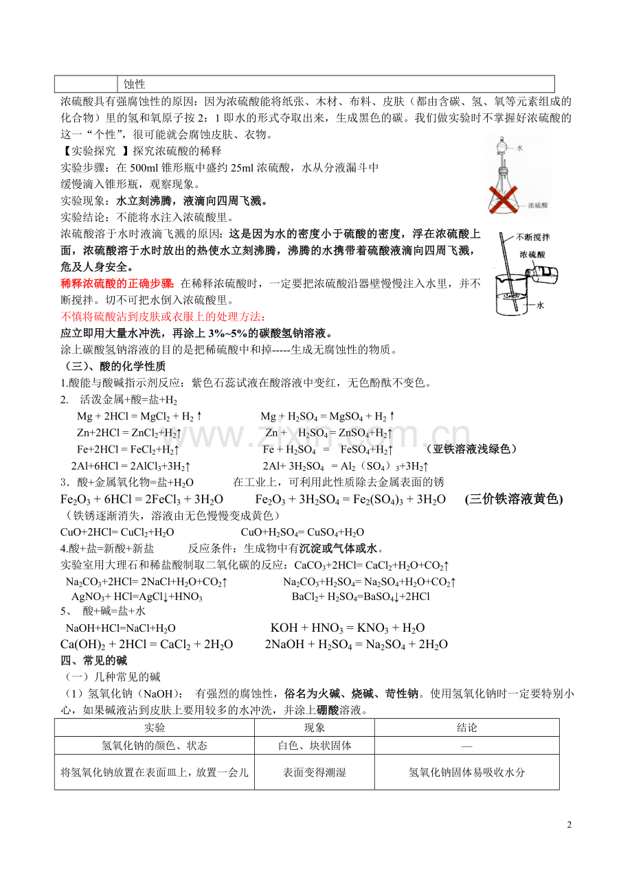 科学九年级(上)知识点总结.doc_第2页