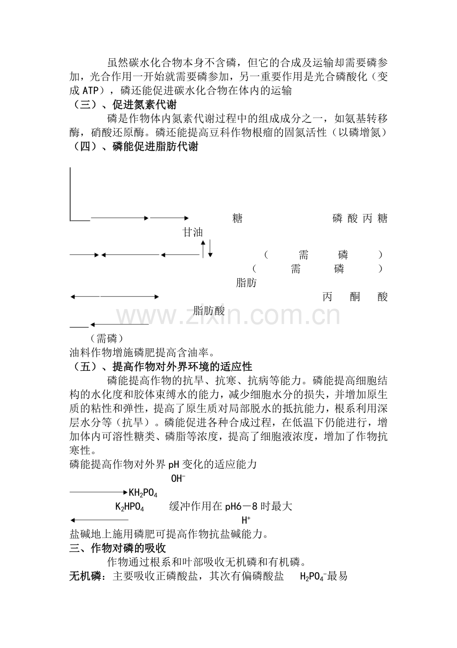 第三章 植物的磷素营养与磷肥.doc_第2页