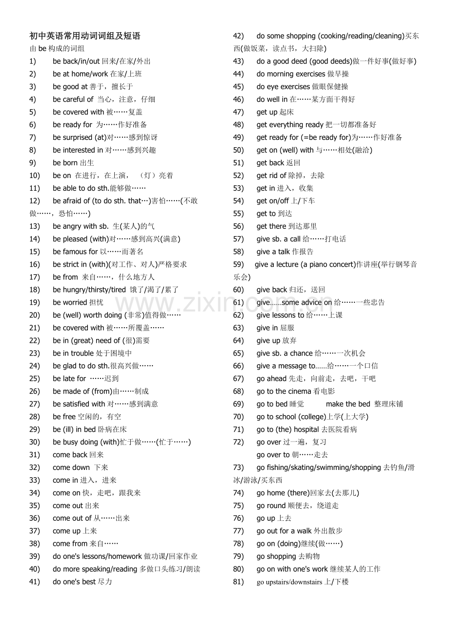 英语中考复习资料.doc_第1页