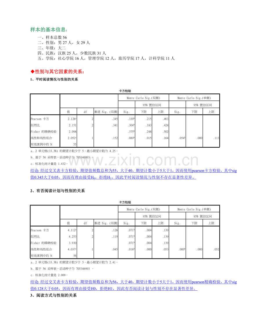 卡方检验结果分析.doc_第1页