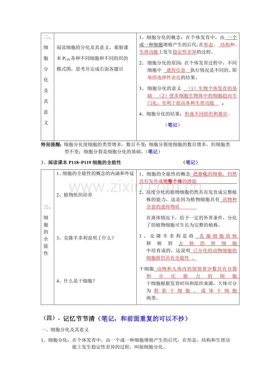 第二节细胞分化导学.docx_第2页