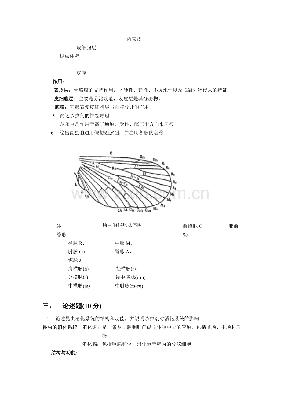 普通昆虫学复习题.doc_第2页