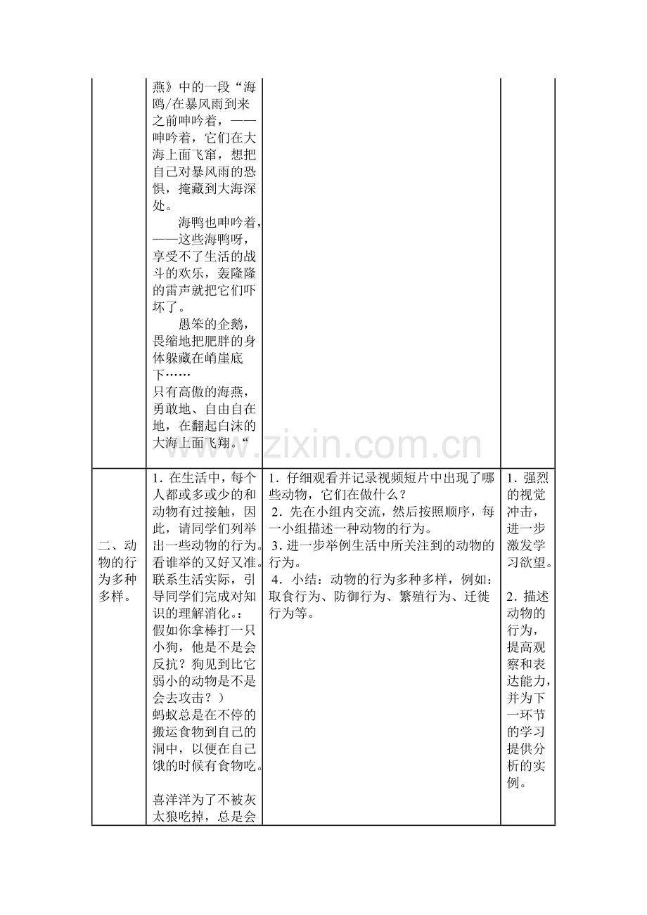 先天性行为和学习行为教学设计成品.doc_第3页