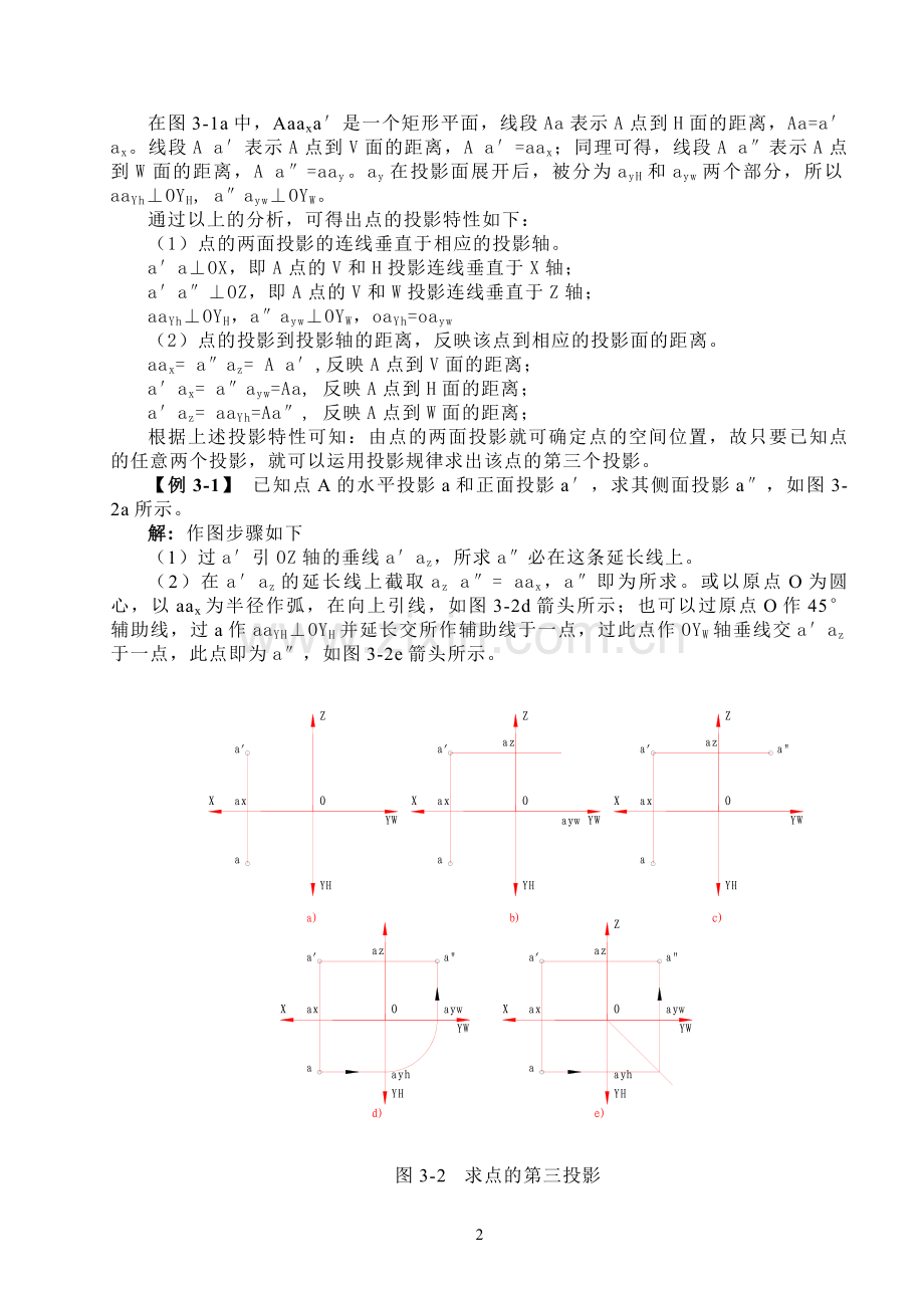 机械制图 第3章 立体表面基本元素及基本体的投影.doc_第2页