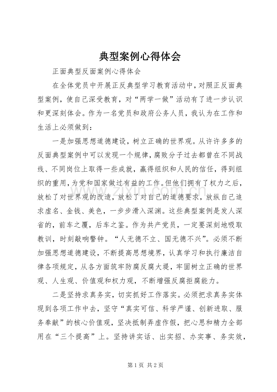 典型案例体会心得3.docx_第1页