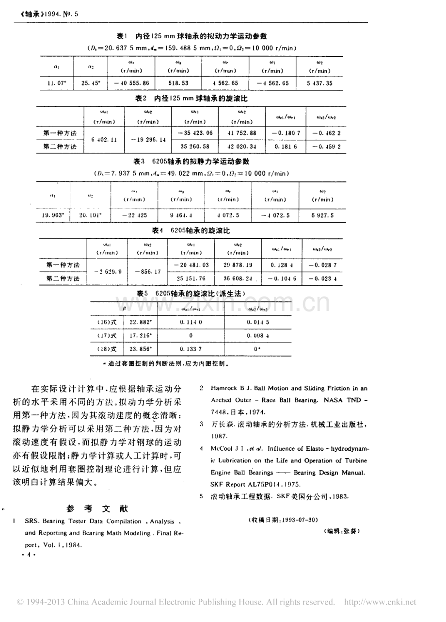 角接触球轴承旋滚比的计算方法.pdf_第3页