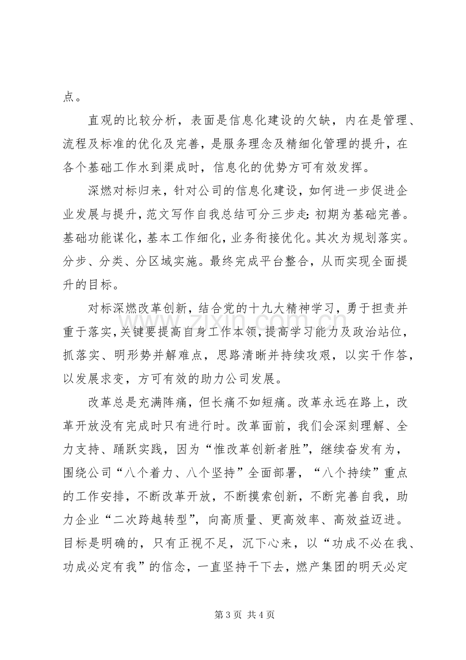 对标深圳燃气交流学习体会.docx_第3页