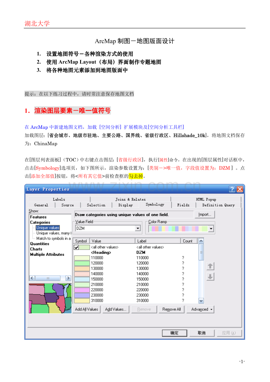 Arcgis地图版面设计.doc_第1页