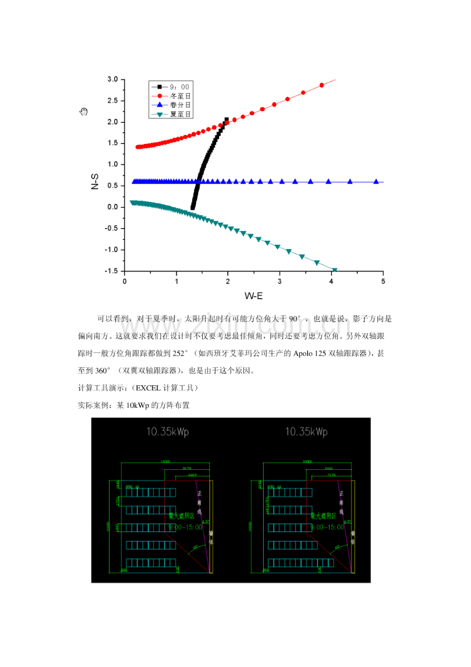 太阳能光伏阴影间距计算.doc_第3页