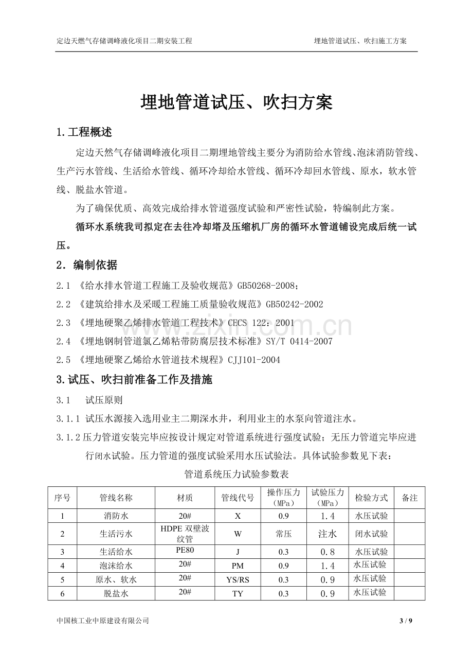 埋地管道试压方案.doc_第3页