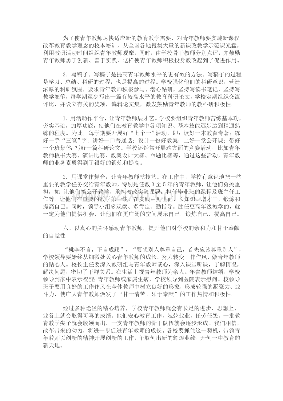 加强青年教师培养提高青年教师素质.doc_第2页