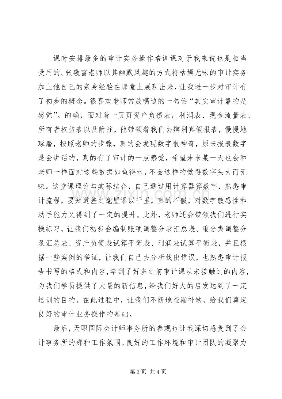 注会职业技能培训的五点体会心得.docx_第3页