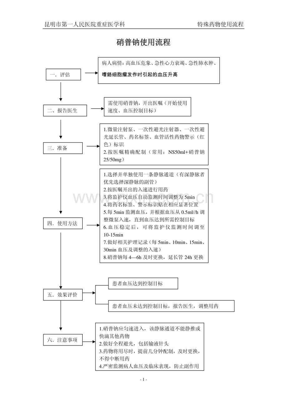 重症医学科---特殊药物使用流程汇编.pdf_第3页