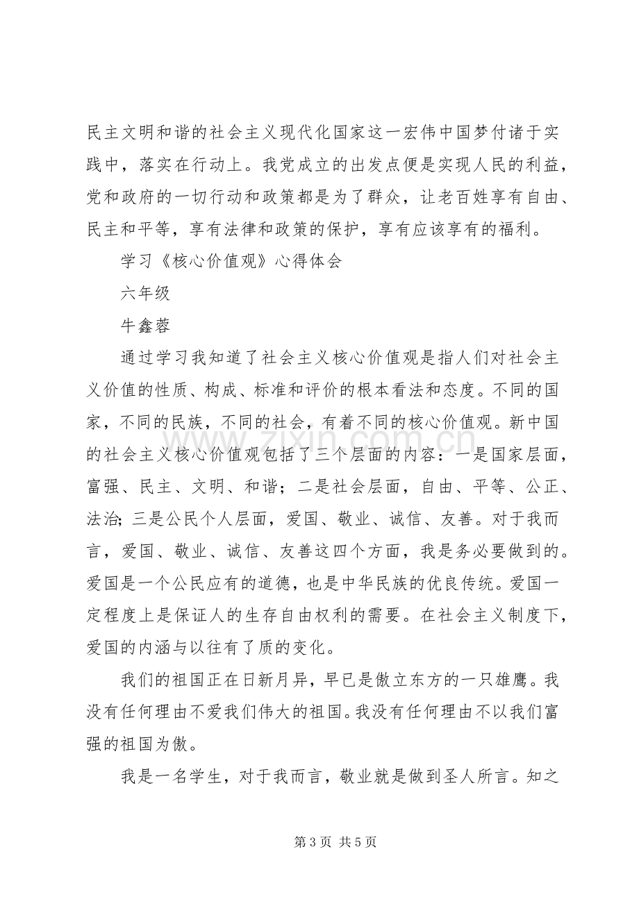 核心价值观体会心得.docx_第3页