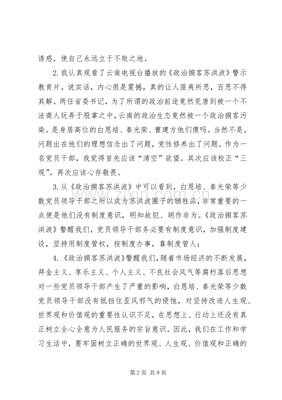 《政治掮客苏洪波》观后心得悟（3篇）.docx_第2页