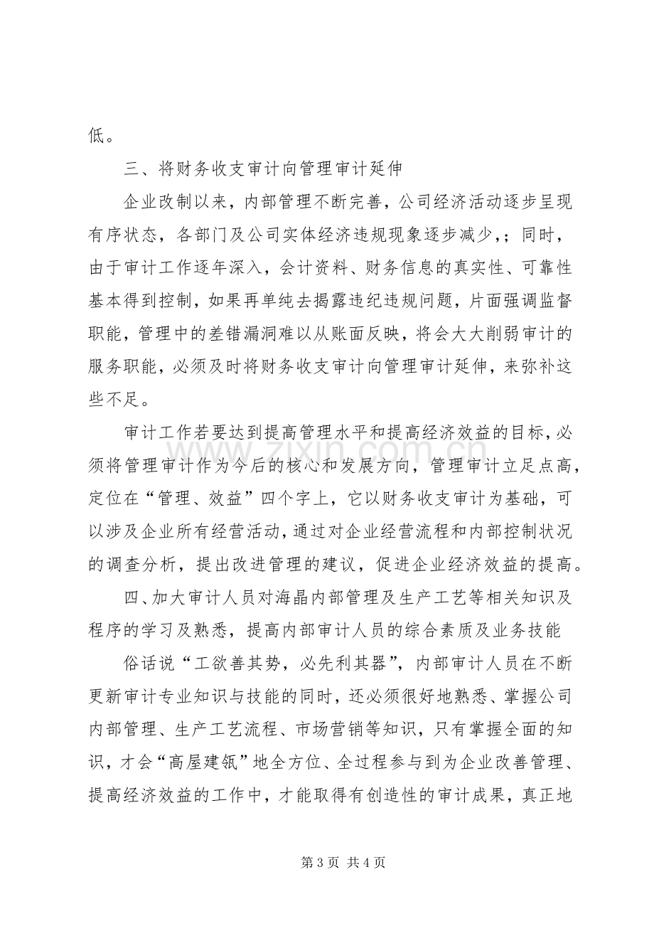 做好内部审计工作的几点体会与建议.docx_第3页