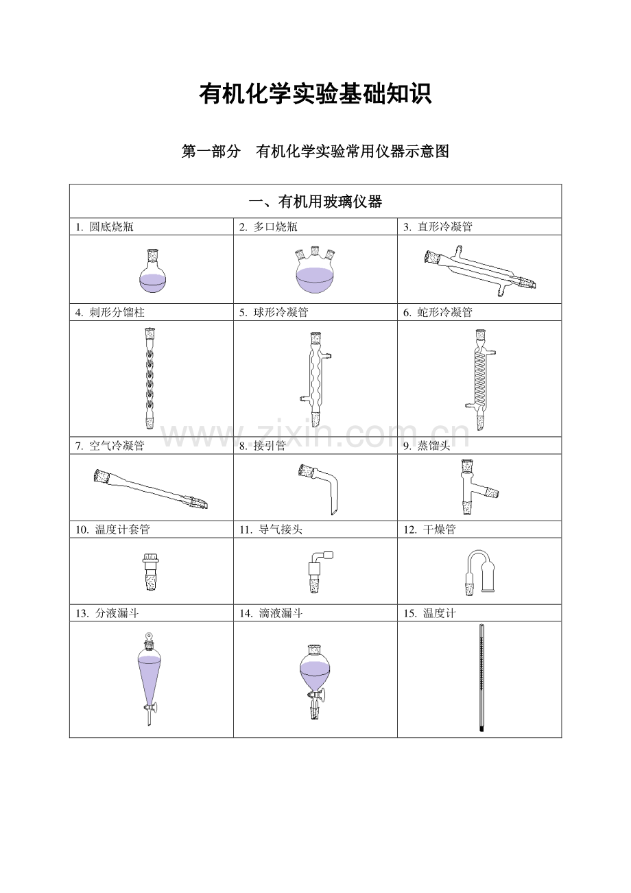 《有机化学实验》基础知识.pdf_第1页