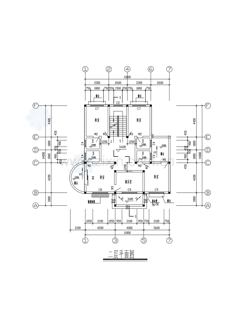 建筑工程量计算实例_secret.doc_第2页