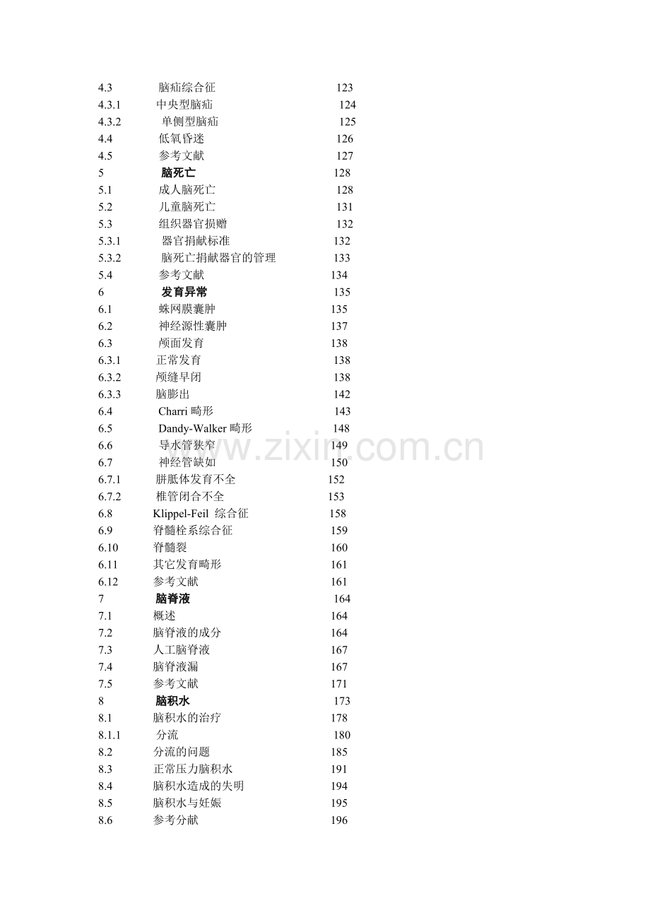 神经外科手册--目录.doc_第3页