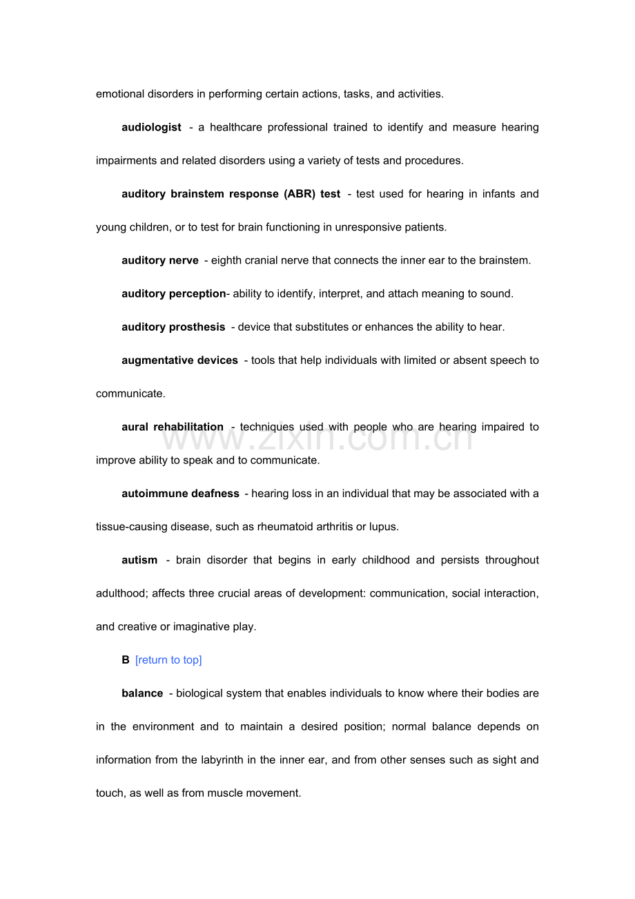 耳鼻咽喉科医学英语术语表(Glossary of Otolaryngology).doc_第2页