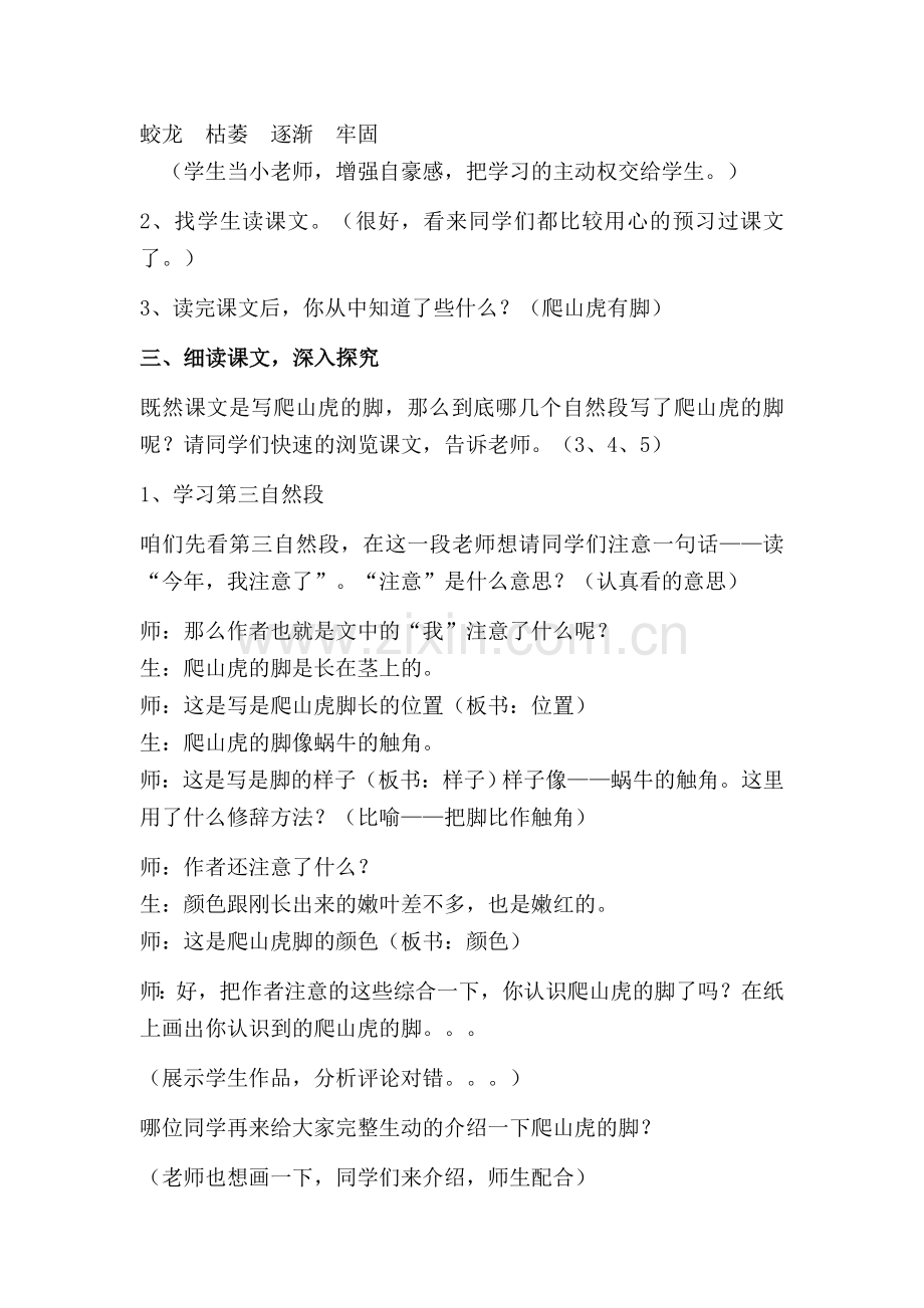 《爬山虎的脚》教学实录.docx_第2页